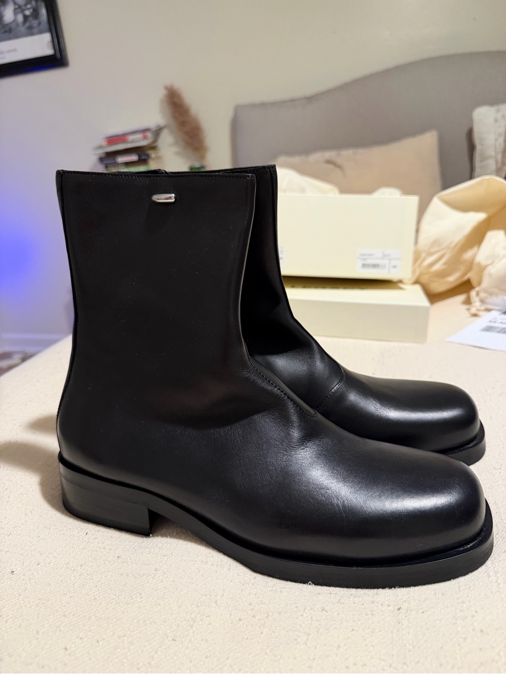 Our Legacy Camion Boots - Black Leather | Never Worn